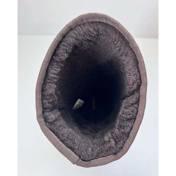 UGG AUSTRALIA Ultimate Tall Braid Boots Brown 5340 Size 7 Shearling Women EUC - Picture 8 of 11